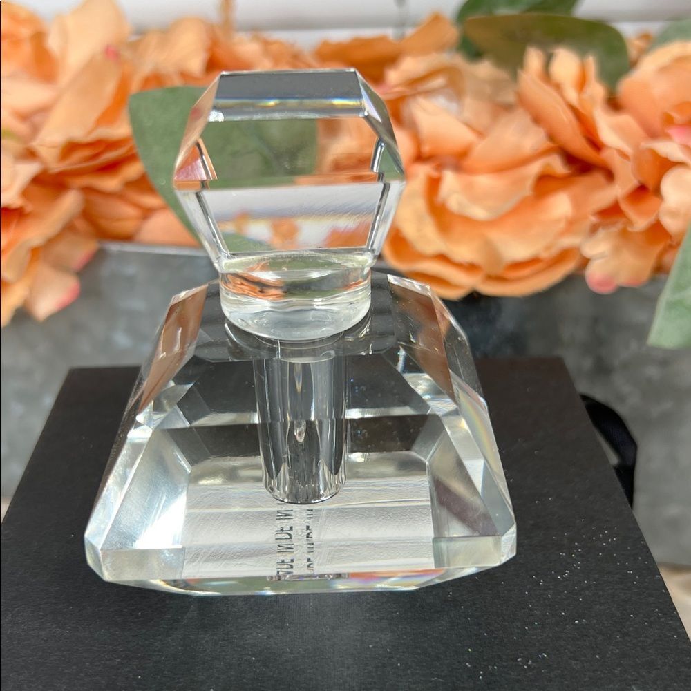 Marilyn Miglin Crystal Cut Perfume Bottle